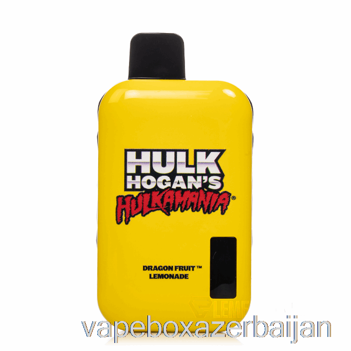 Vape Baku Hulk Hogan Hulkamania 8000 Disposable Dragon Fruit Lemonade